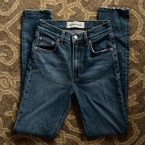 Reformation High Rise Skinny Jeans